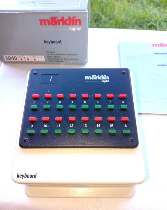 MARKLIN 6040, Teclado em caixa original