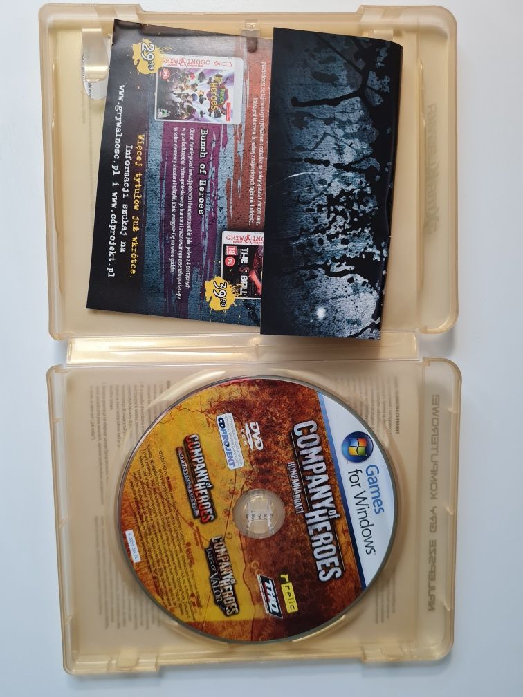 Gry DVD ,,Company of heroes" Opposing fronts