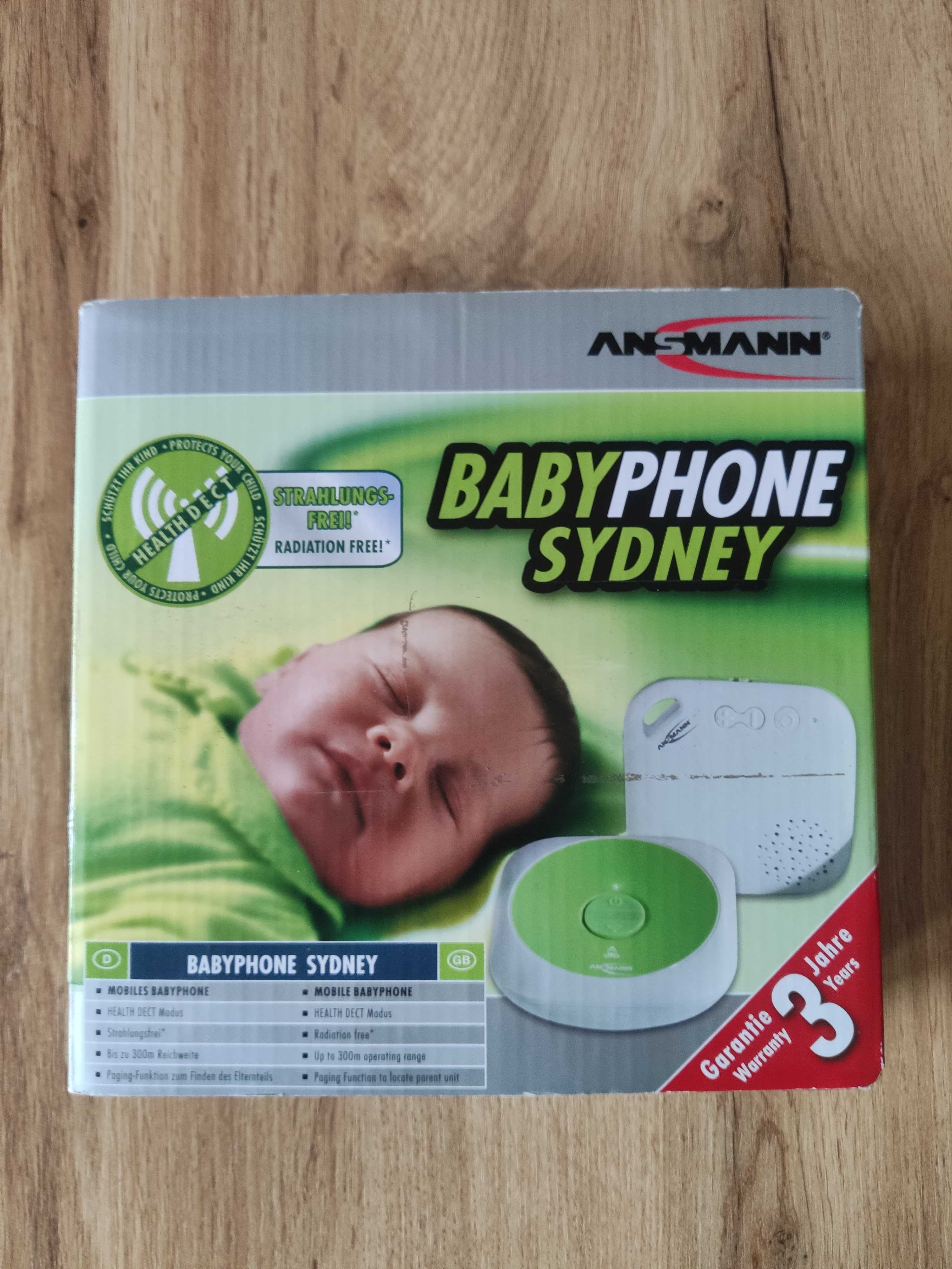 Niania elektroniczna Ansmann Babyphone Sydney Sprawna