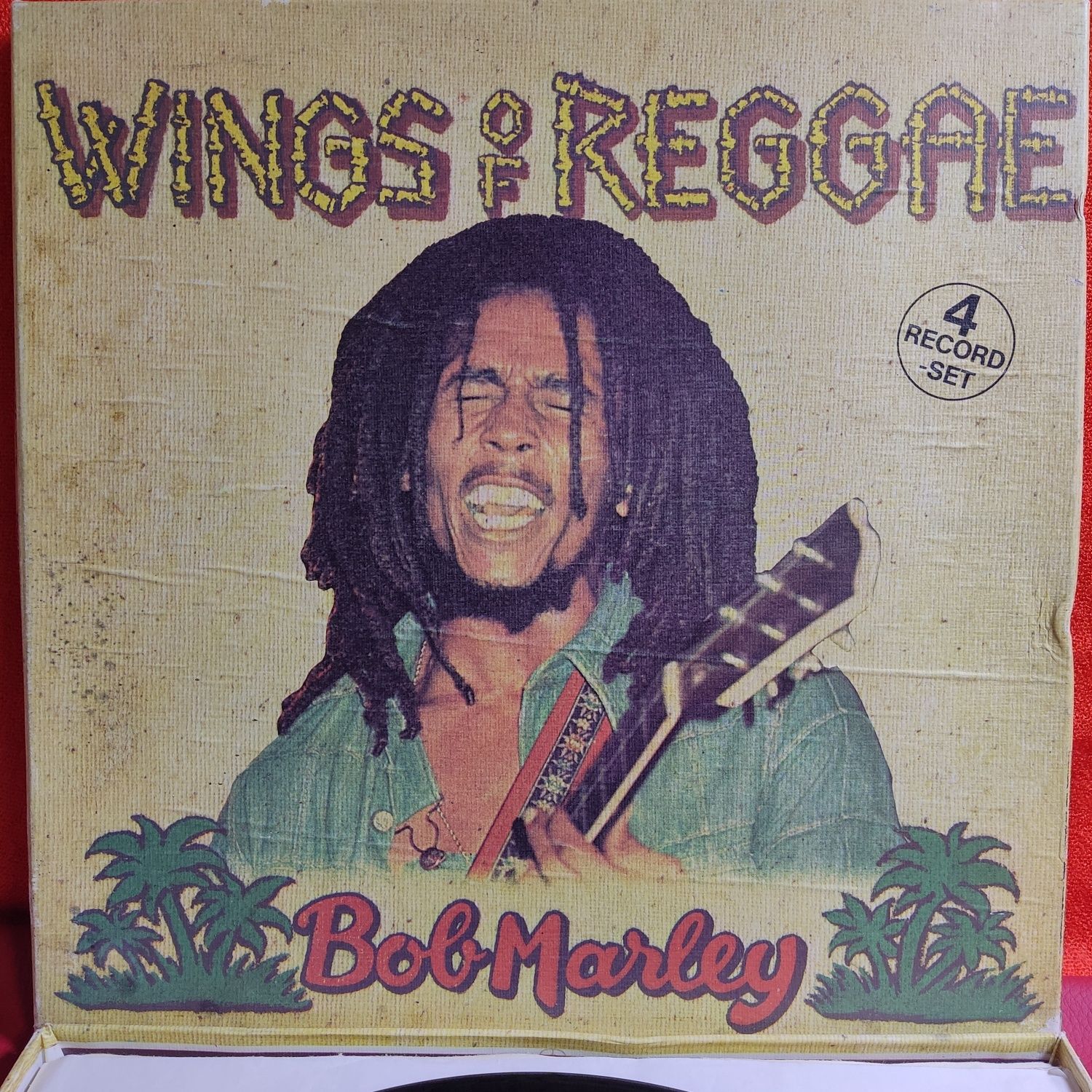 Bob Marley & The Wailers - Wings of reggae.Box 4LP.Вінілові платівки.