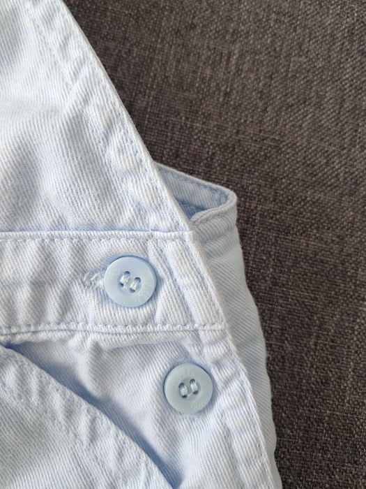 Spodenki krótkie na szelkach niemowlęce Kubuś Puchatek Disney Baby