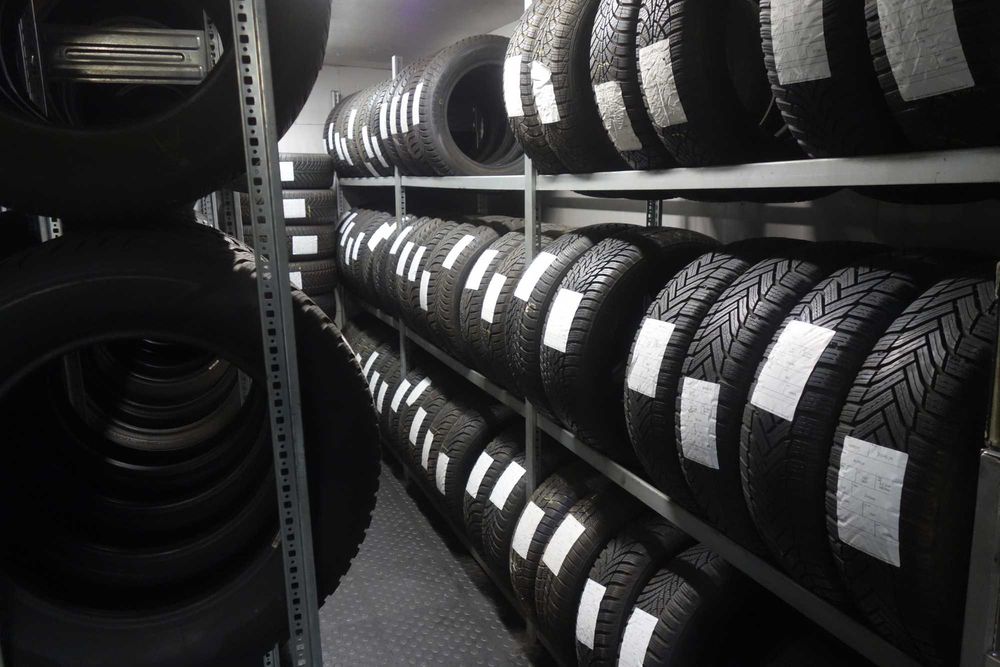 Opony zimowe letnie używane 16"