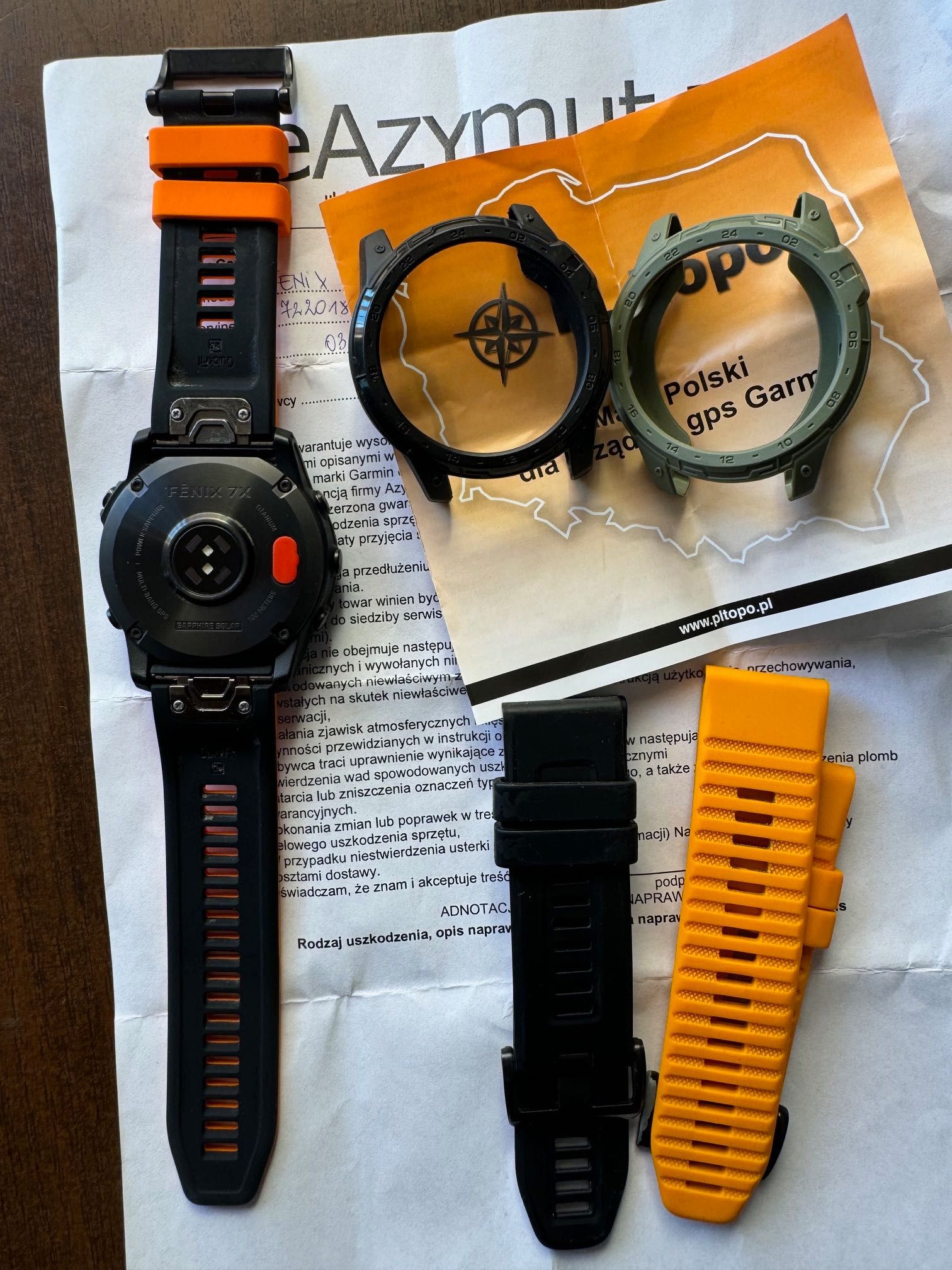 Garmin Fenix 7X 51mm Sapphire Solar