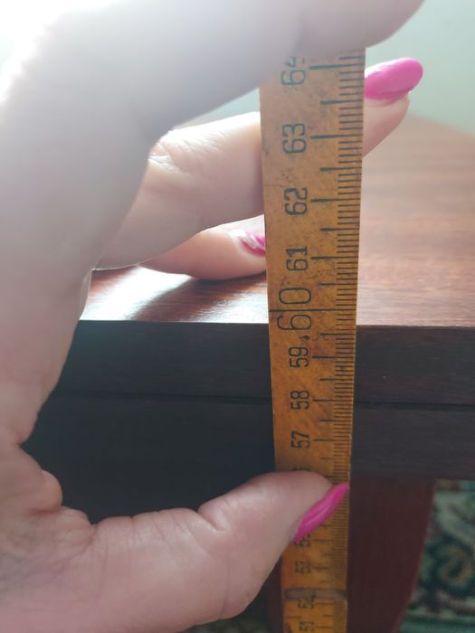 Ława rozkładana drewniana