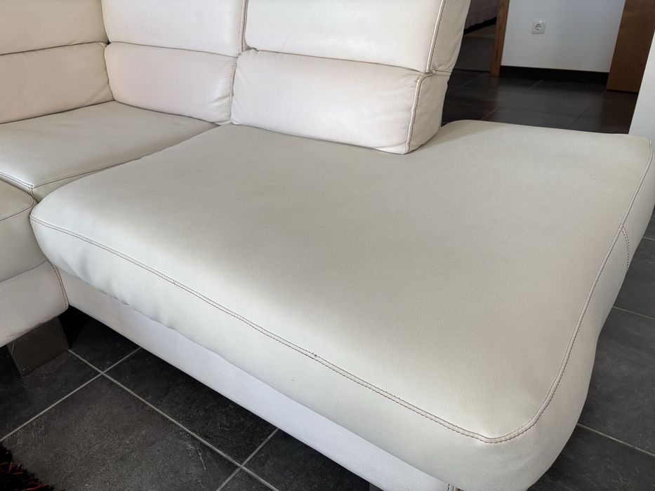 Sofa em pele como novo