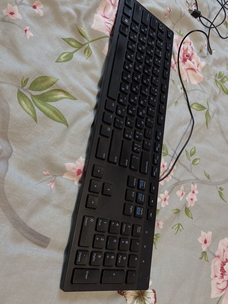 Клавіатура дротова Dell KB216 Ukrainian