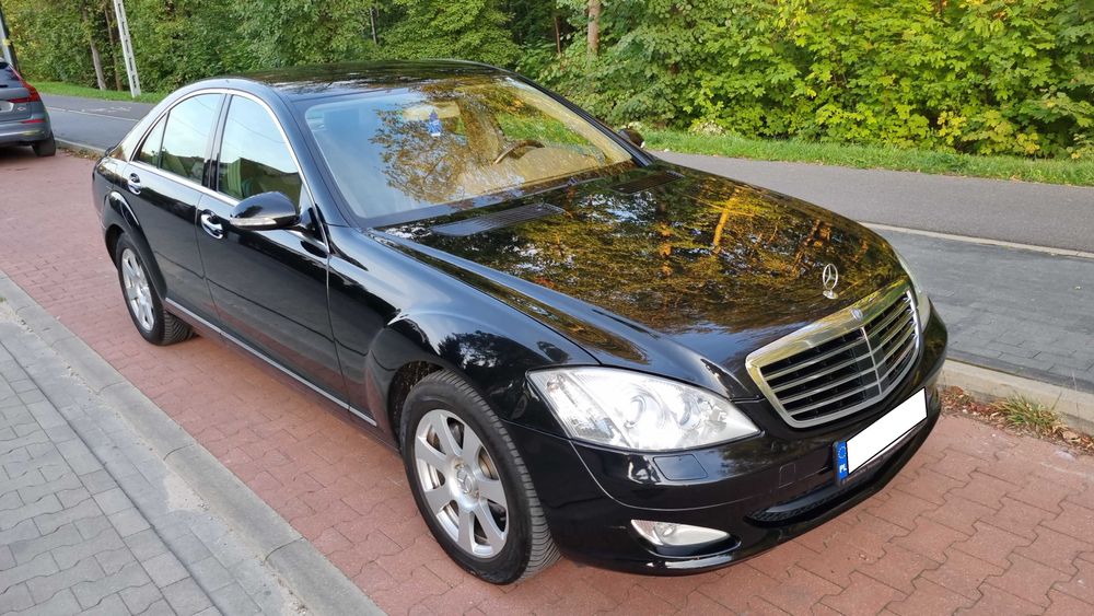 REZERWACJA S-klasa W221 320CDI, bardzo zadbana, serwisowana