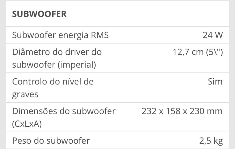 Coluna Pc Logitech Z333