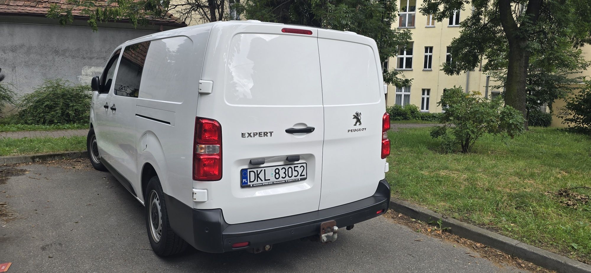 Peugeot Expert brygadówka 5 os. Wynajem do wynajęcia bus z oc sprawcy