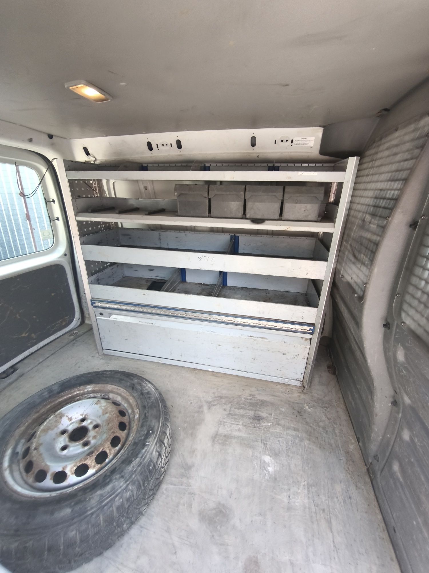 Zabudowa serwisowa Sortimo 124x108,5x38 VW Caddy Doblo Berlingo Combo