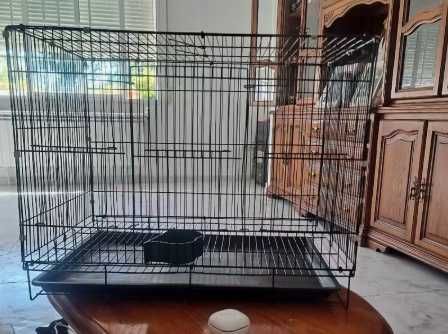 Klatka dla Papug Woliera dla Ptaków dla Kanarka Kompaktowa NOWA ZESTAW