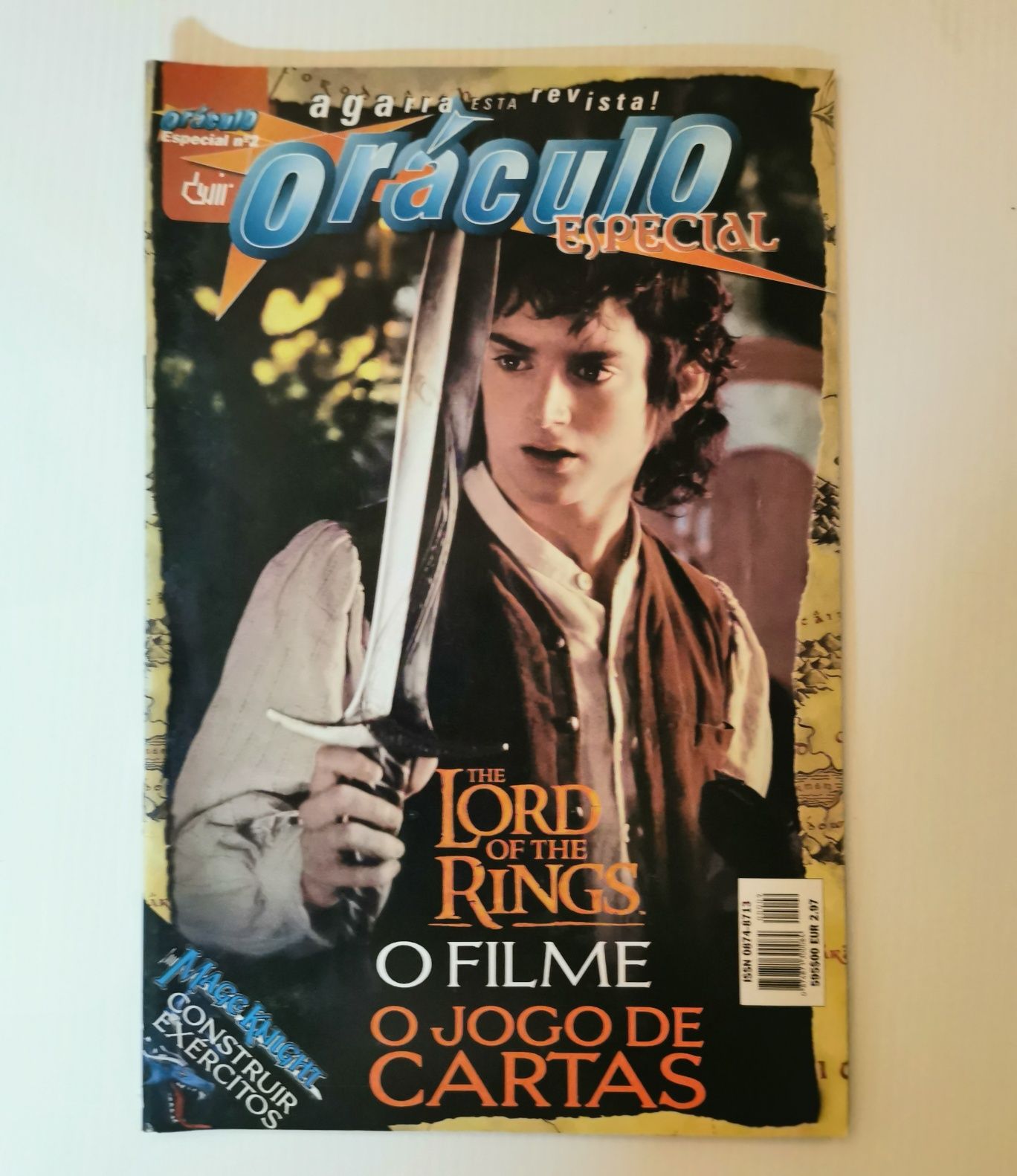 Revista n 2 the lord of the rings of jogo das cartas