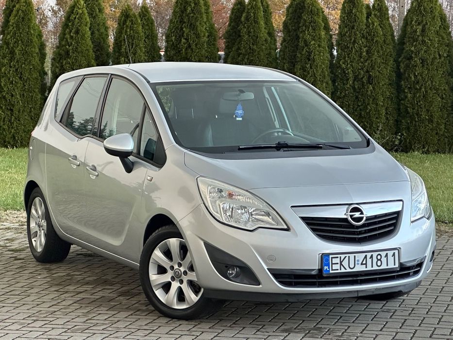 Opel Meriva Z Gazem Klimatyzacja Alu PółSkóra Oszczędny i Wygodny Zarejestrowany