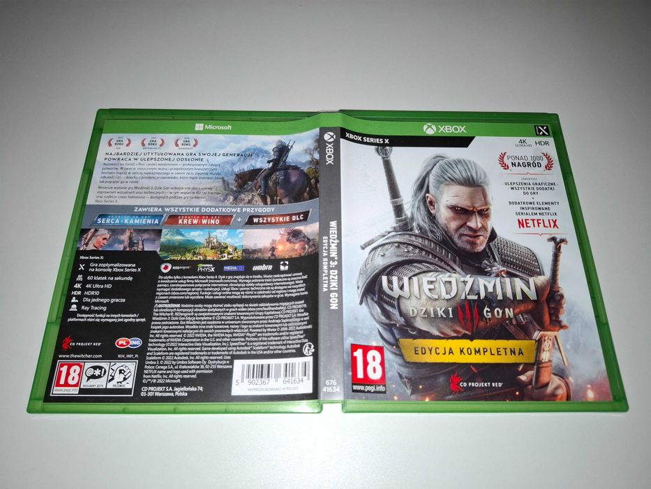 Wiedźmin III Dziki Gon Edycja Kompletna [PL Wydanie] Xbox Series X