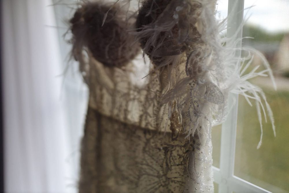 Suknia ślubna Anna Sposa Clivia rybka/syrenka z trenem podpinanym