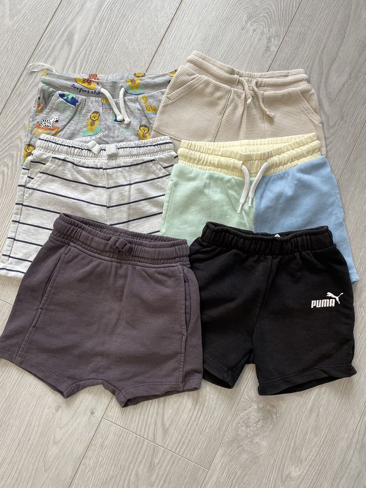 Набір шортів для хлопчика Zara, H&M, Puma
