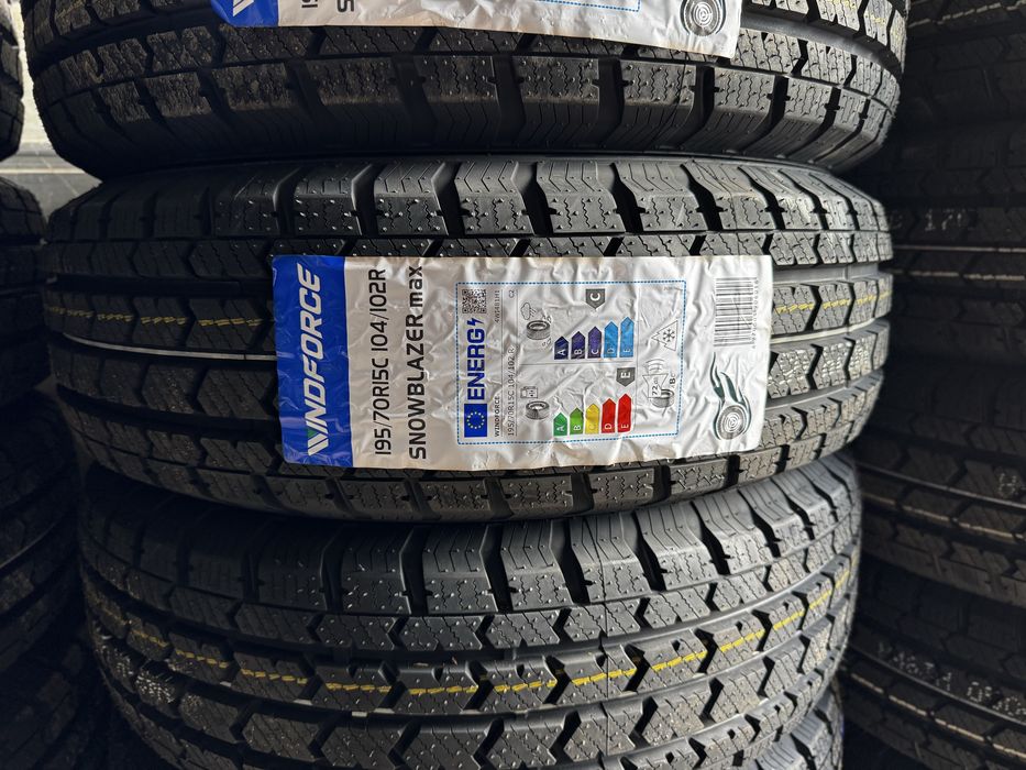 WINDFORCE 195/70R15C zimowe do busa