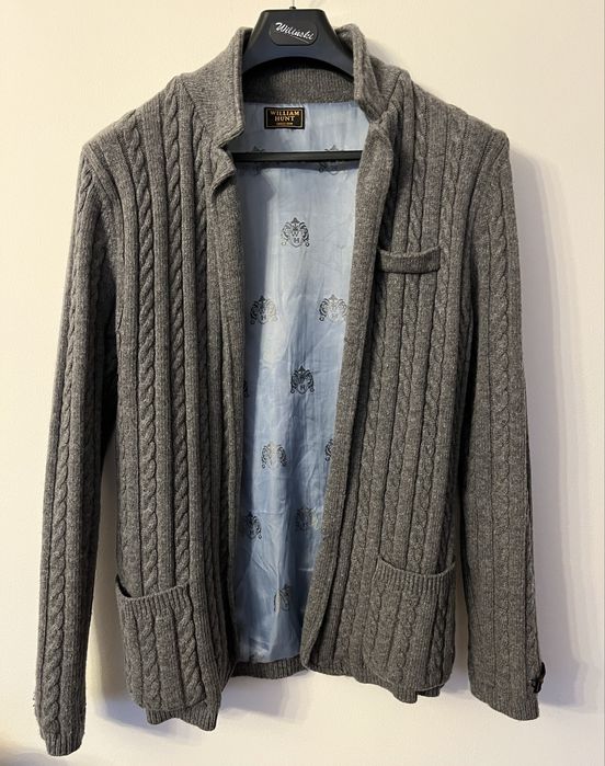 Kardigan wełniany William Hunt