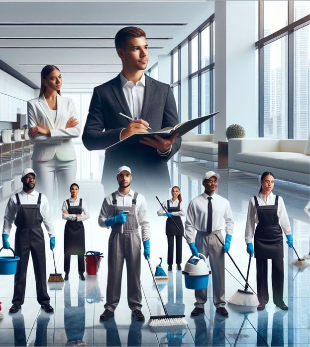 Sprzatanie biur/ klatek schodowych