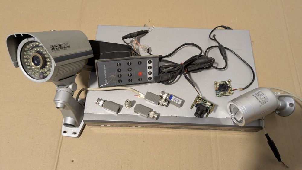 Sistema CCTV 4 cam MVDR Falcon M4