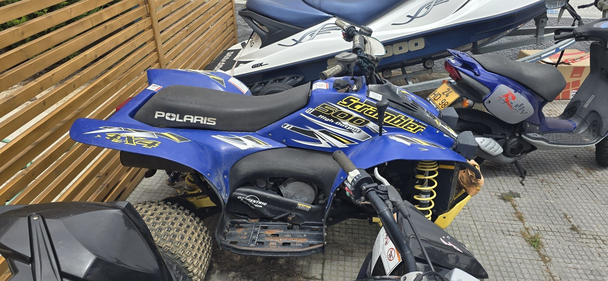 Polaris  scrambler  500 4x4