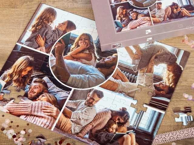 Puzzle Tw. zdjęcie dedyk. Prezent pamiątka święta