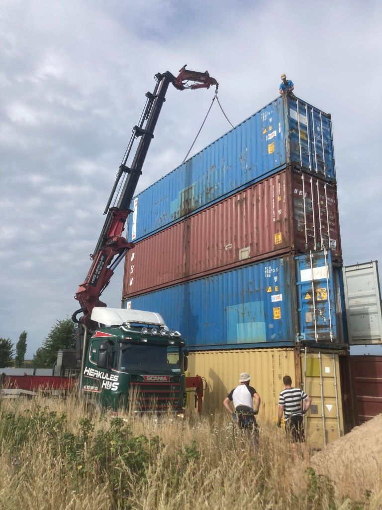 Transport HDS, Załadunek i Rozładunek, dźwig, żuraw, 18ton, wysięg 24m