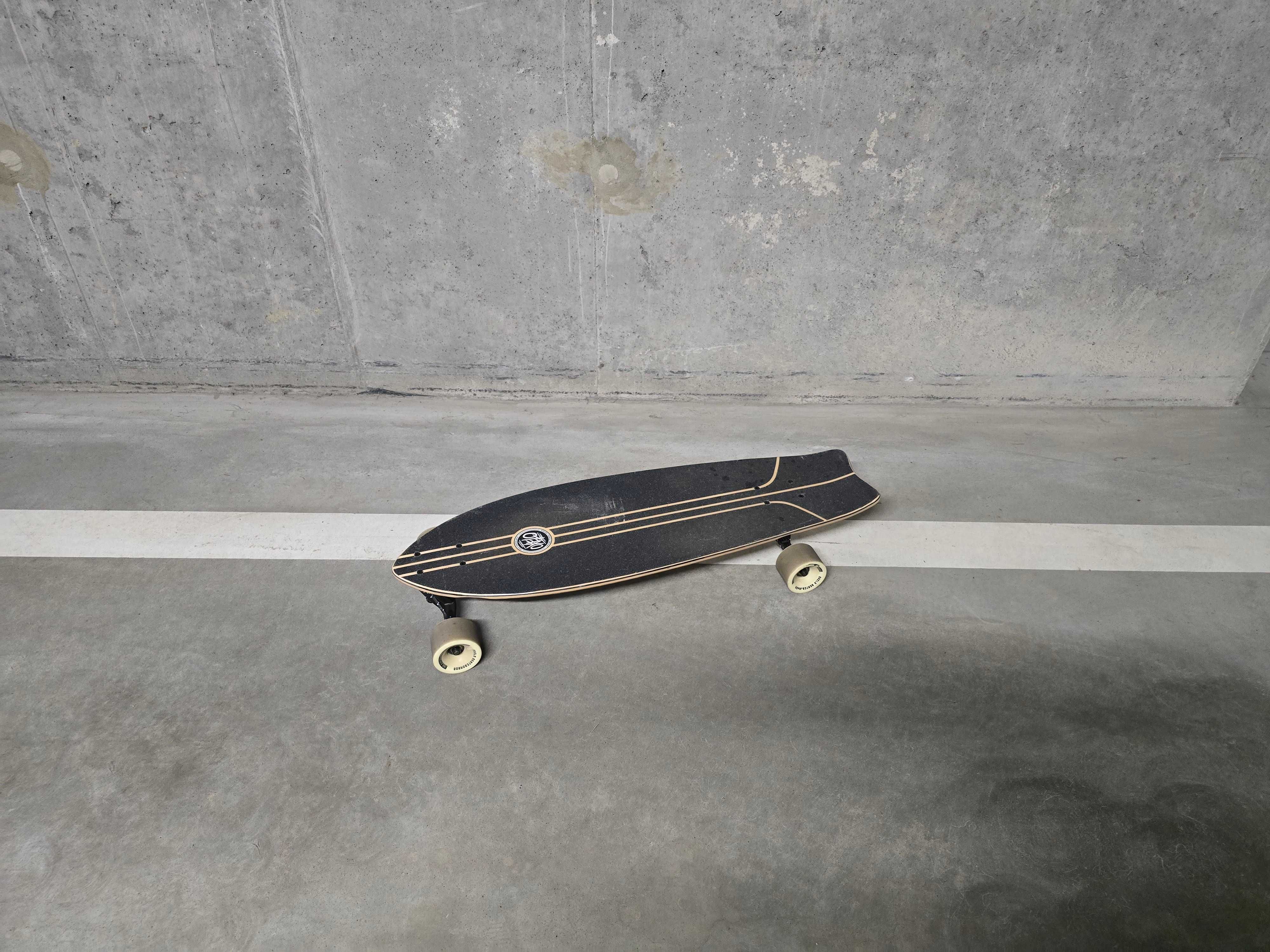 Oxelo Deskorolka Longboard Fish Classic Surf