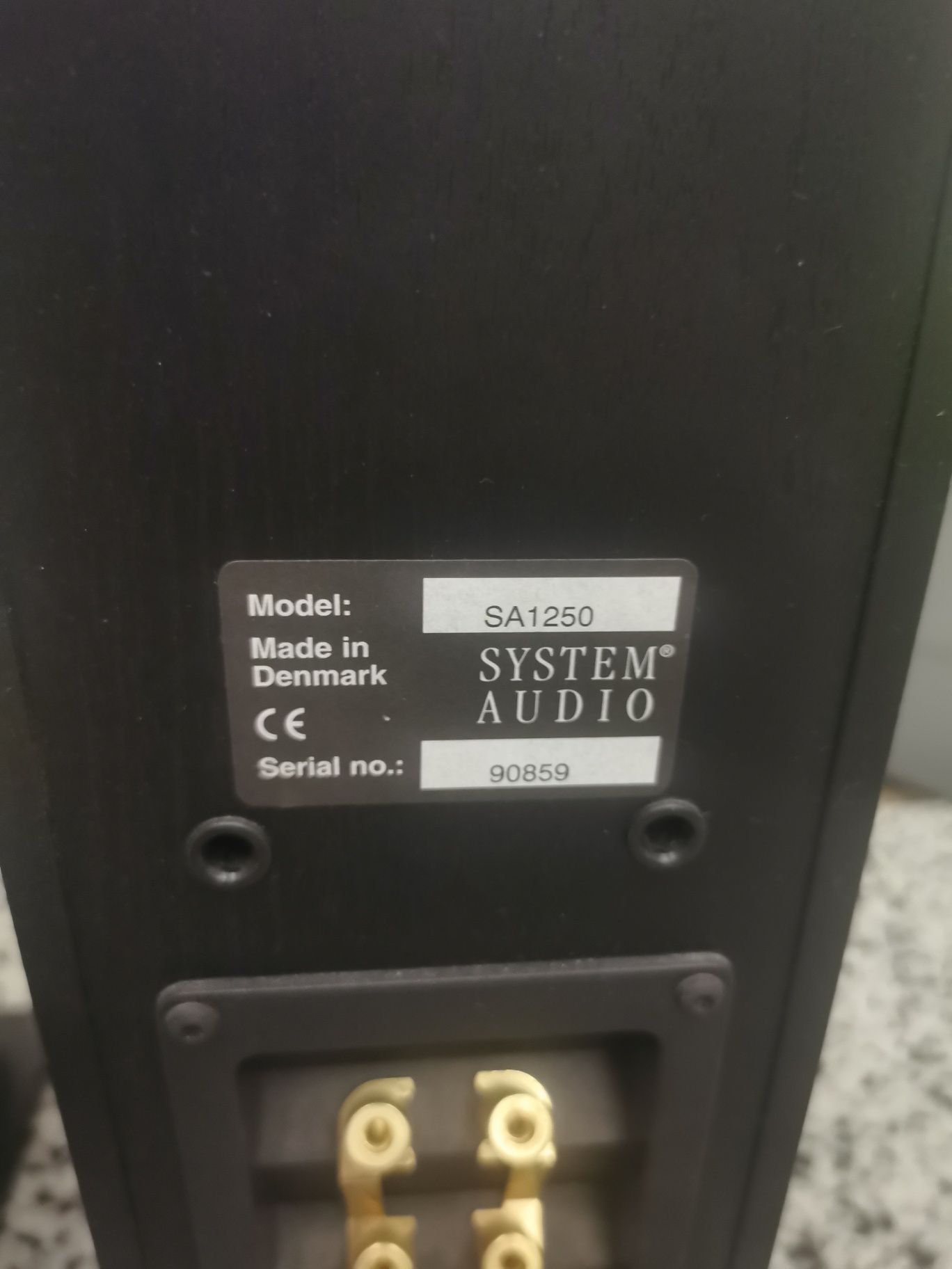 Duńskie kolumny System Audio SA-1250