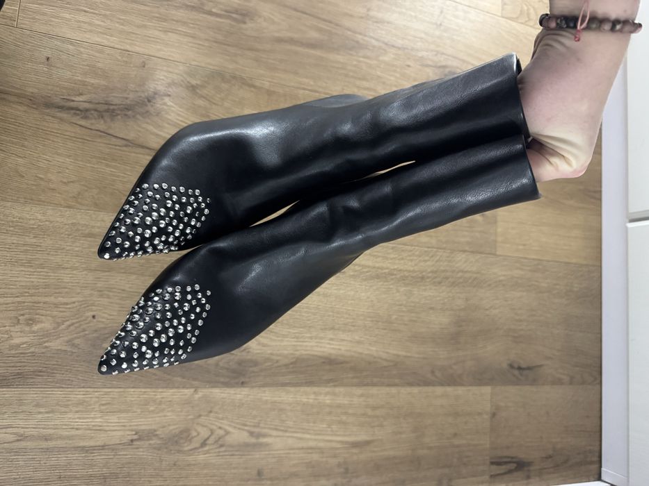 Черевики ботільони чоботи туфлі zara