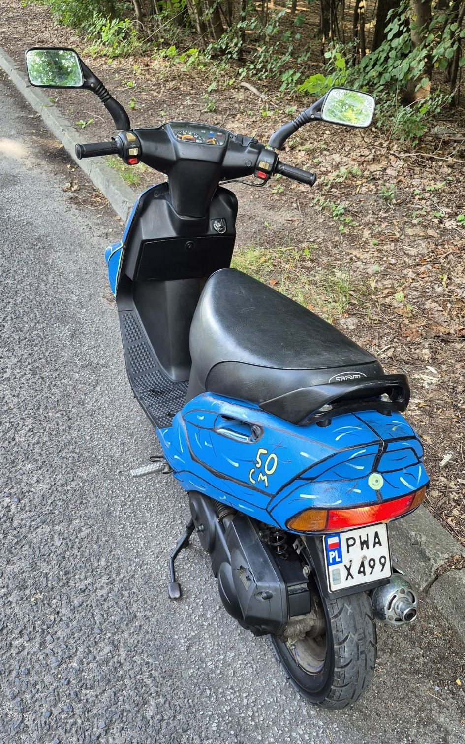 Skuter TGB 49cm świeżo po malowaniu 85km/h Poznań transport