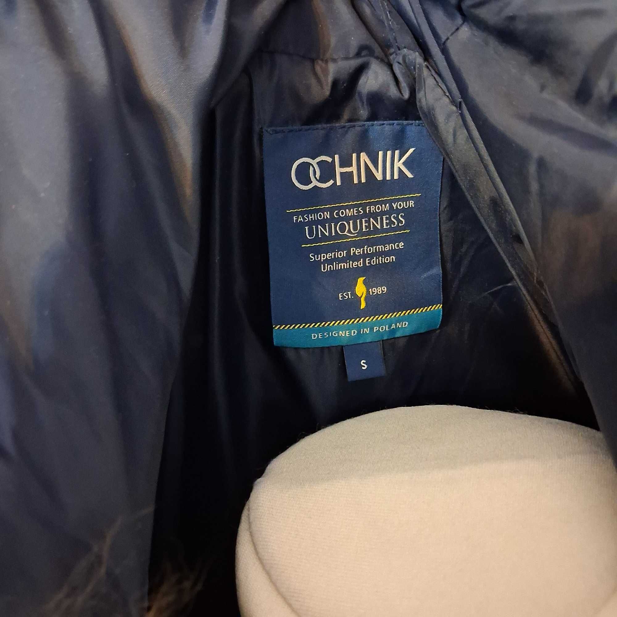 Kurtka ochnik s jenot naturalny puch
