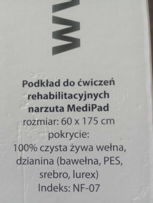 Prozdrowotna, niszcząca roztocza narzuta welniana ze srebrem