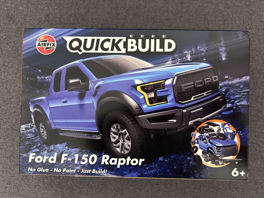 Samochód do składania Airfix Ford F-150 Quick Build