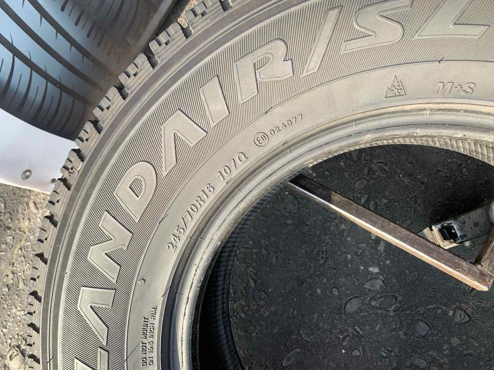 Шини 245/70 R16 Falken зима, 9,9мм 2023р