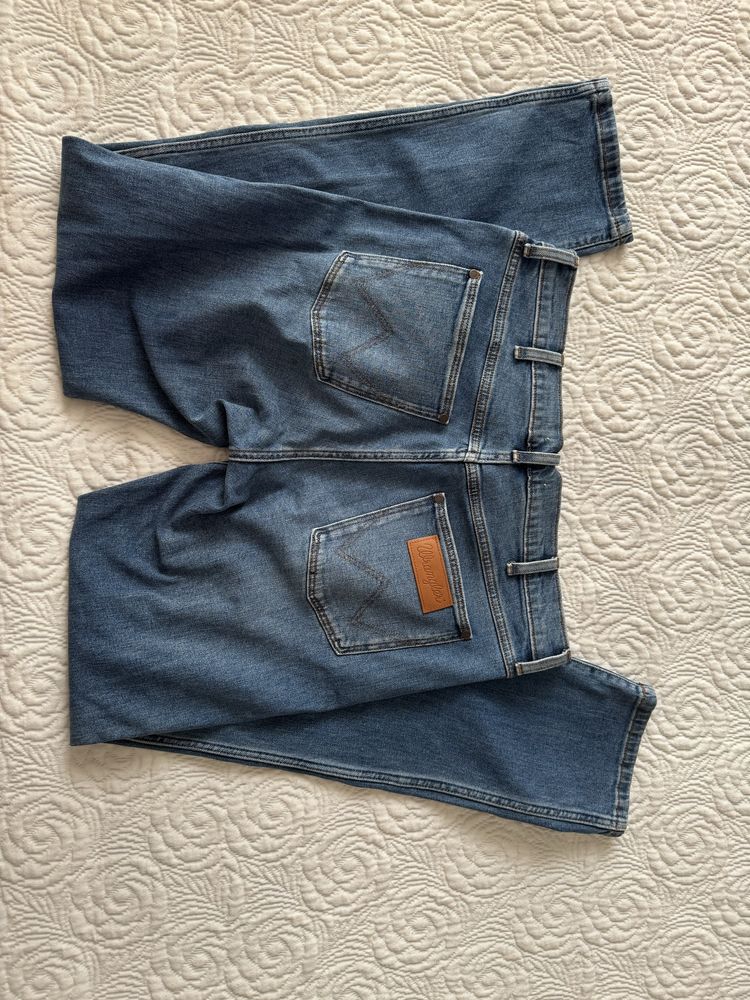 NOWE Męskie spodnie jeans jeansowe WRANGLER 33x34 W33 L34