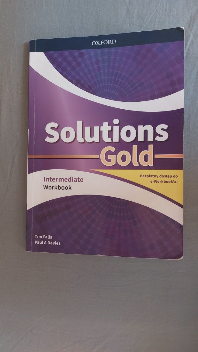 Podręcznik + cw solutions gold