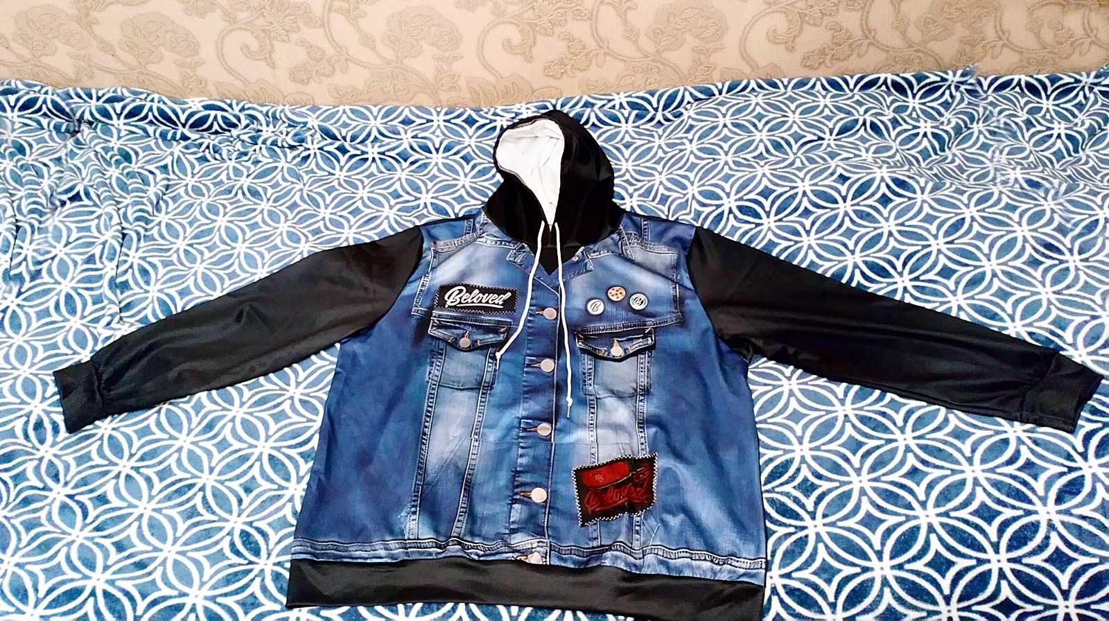 EKSTRA NOWA BLUZA męska kurka, bezrękawnik 3w1