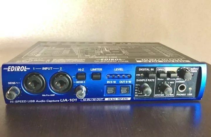 Interface audio edirol ua-101