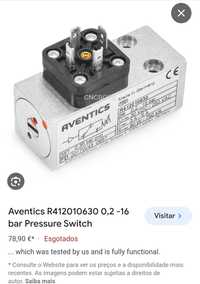 Aventics R412 0,2 a 16 bar interruptor de pressão