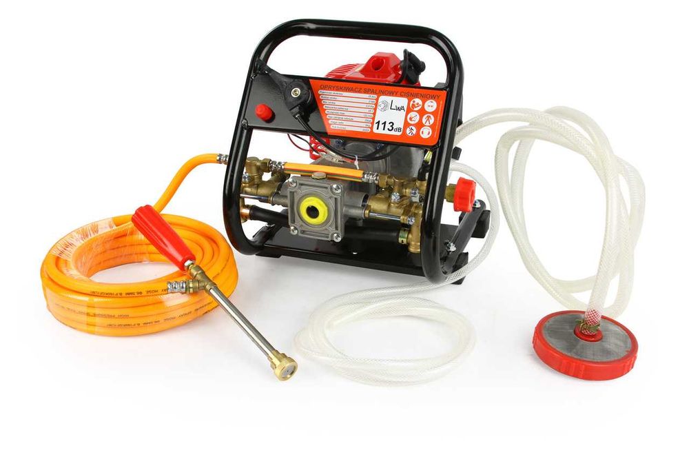 OPRYSKIWACZ SPALINOWY CIŚNIENIOWY do zraszania Demon 12l/min + węże