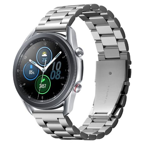 Pasek Bransoleta Spigen Fit Band Samsung Galaxy Watch 3 45Mm Srebrny