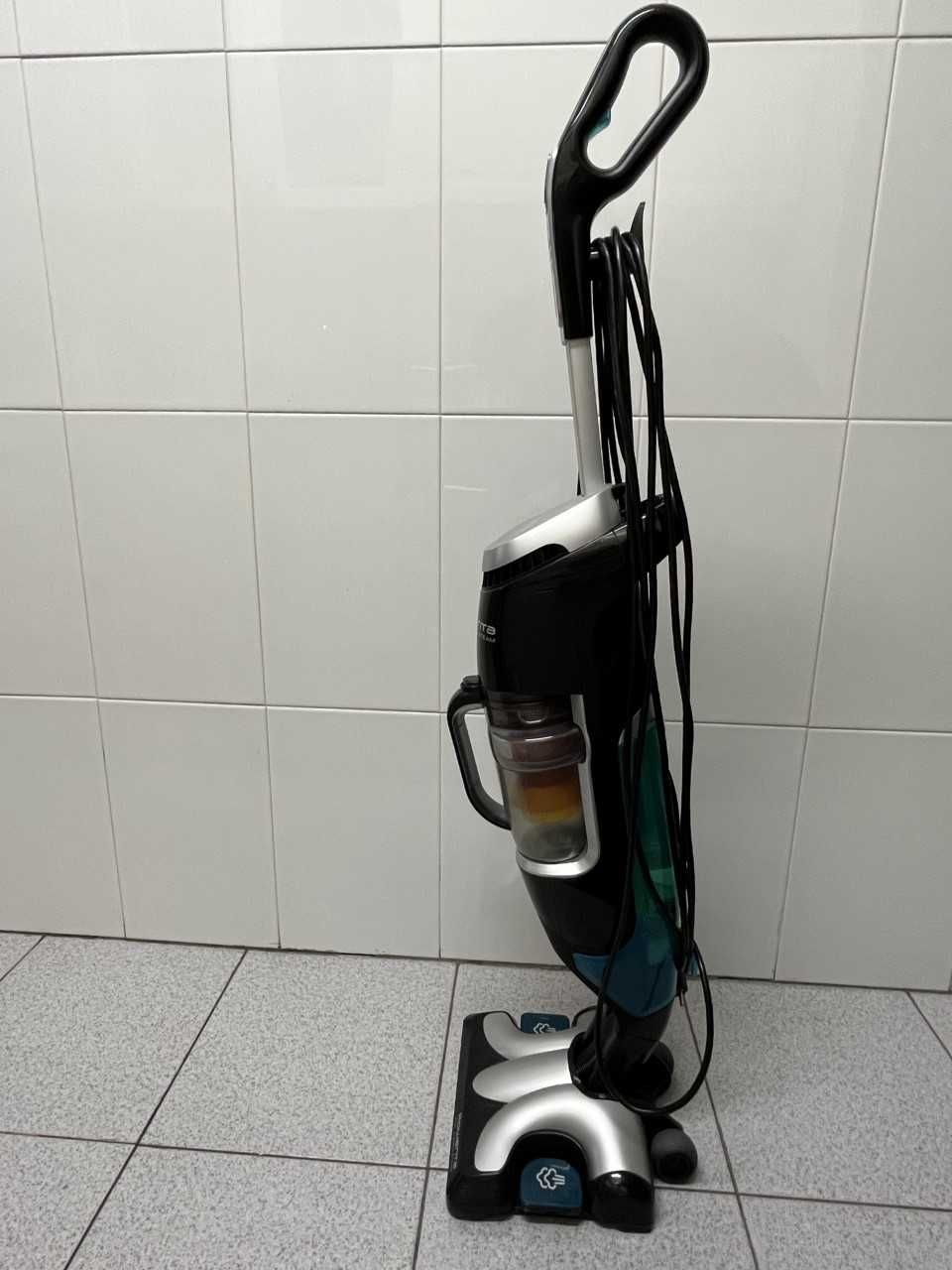 Aspirador Vertical Rowenta Clean & Steam praticamente novo