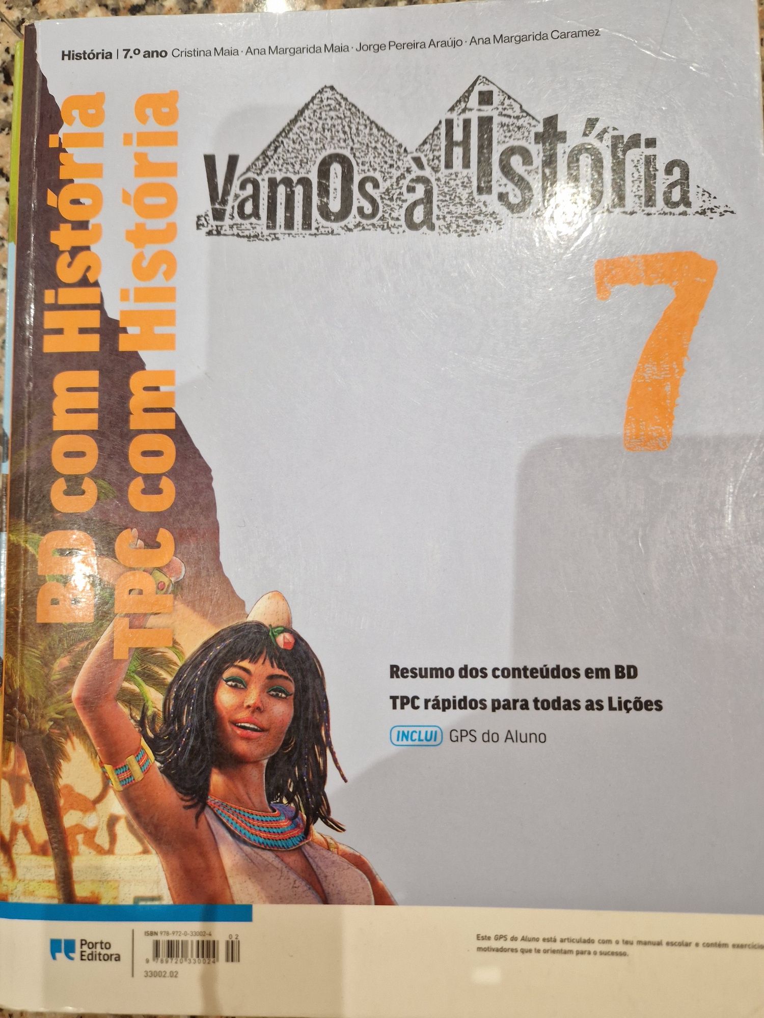 Caderno de atividades "Vamos à História 7"