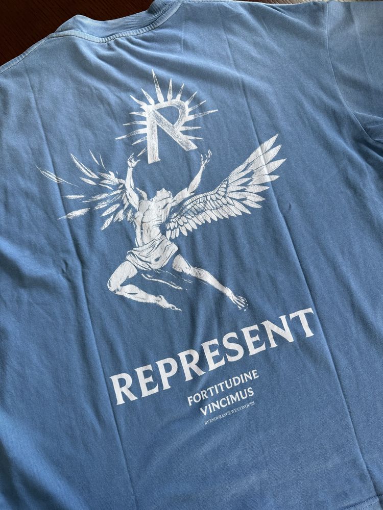 Represent Icarus Sky Blue T-Shirt (L, XL)
