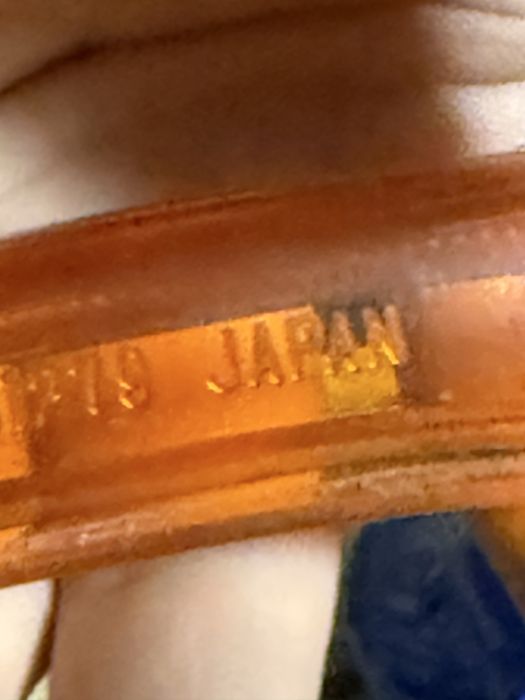 Заднє скло поворотника Yamaha sa 16 Задні оріг скла поворотників