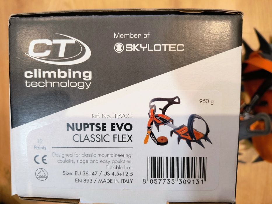Raki Turystyczne Nuptse Evo Classic Flex Climbing Technologii