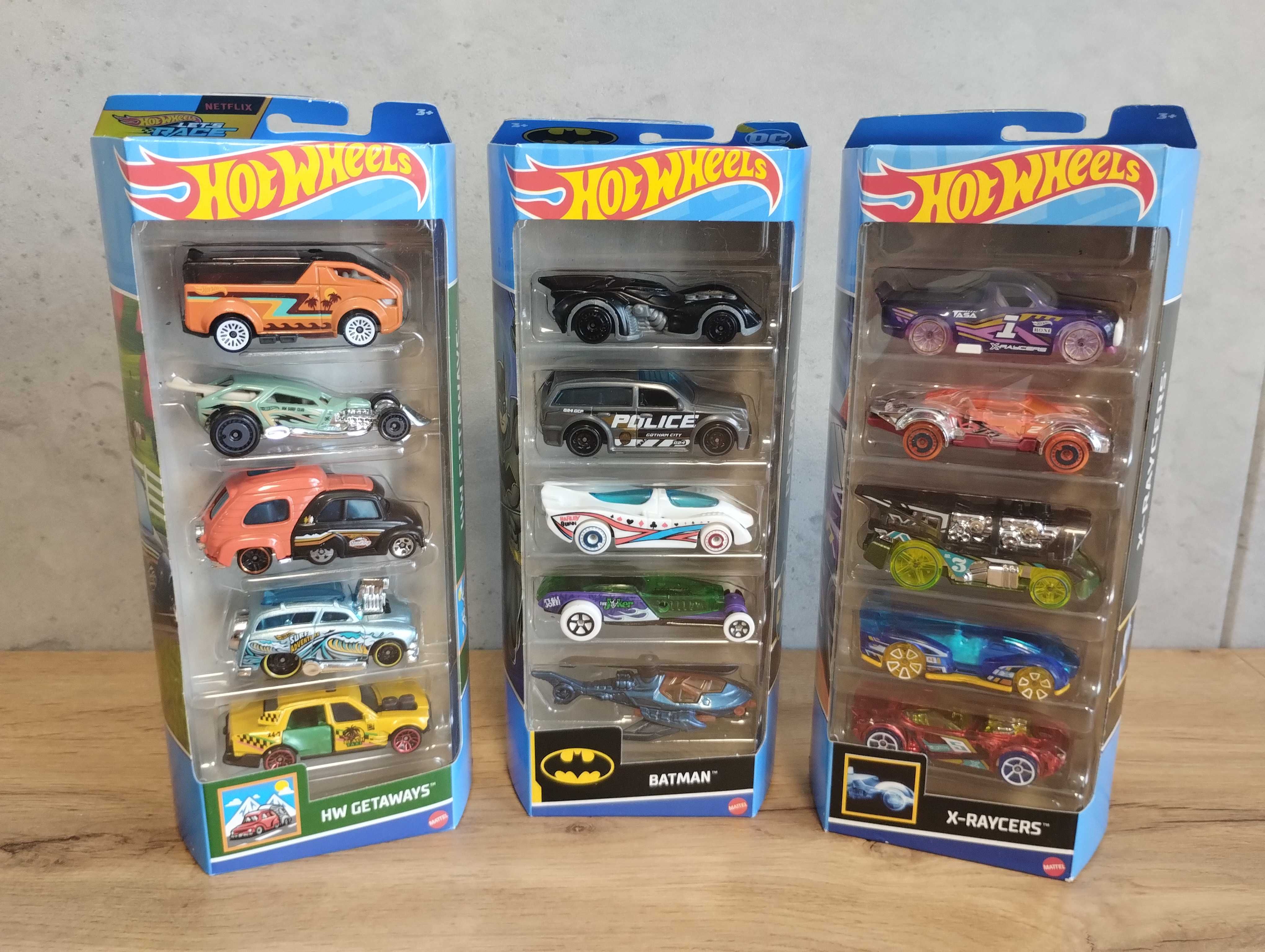 Zestaw Mix Samochodów Hot Wheels