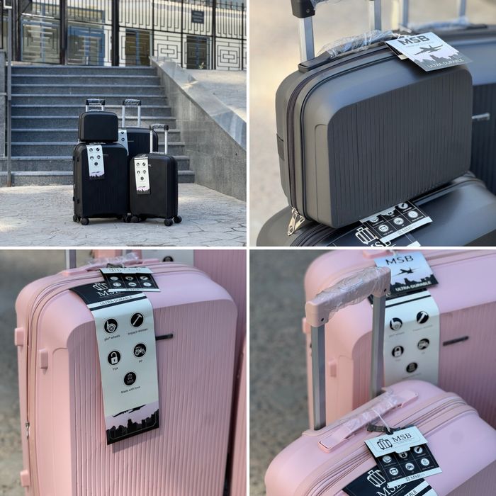 Полипропилен!Чемодан Турция на колесах,валіза,сумка на колесах,дорож