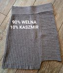 Spódnica midi mini kaszmir wełna